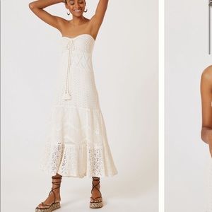 Farm Rio x Anthropologie Crochet Maxi Dress